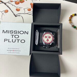 🍀Swatch x Omega Bioceramic Moonswatch - Mission to PLUTO🍀